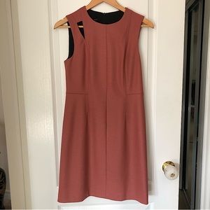 Size 6 Judith and Charles pink wool dress